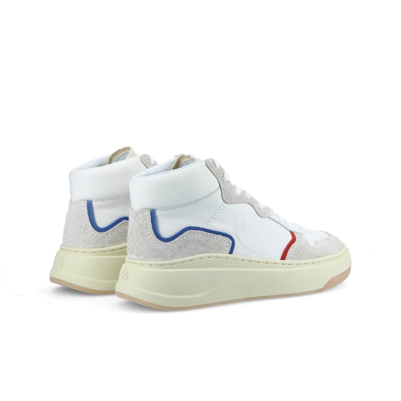 BRIDGET MID - GRAIN/HAIRSUEDE - WHITE